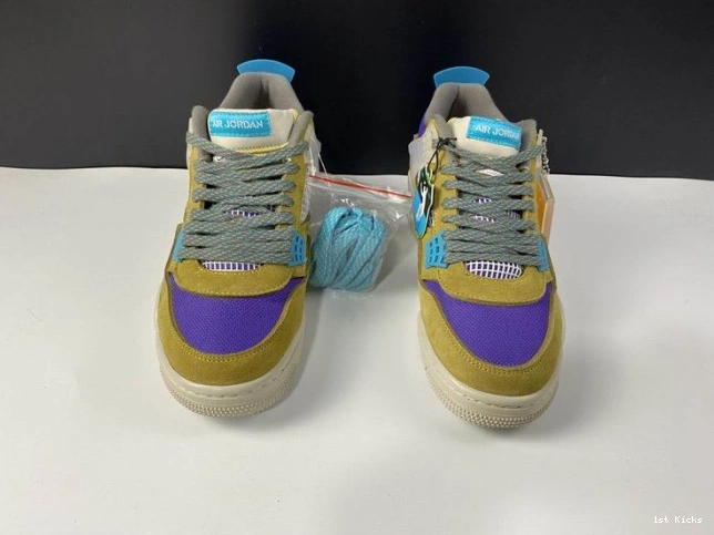 1st Kicks Shoes x Union SP 4 DJ5718-300 Desert Jordan Moss Air 0817